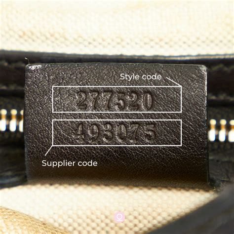 gucci serial code